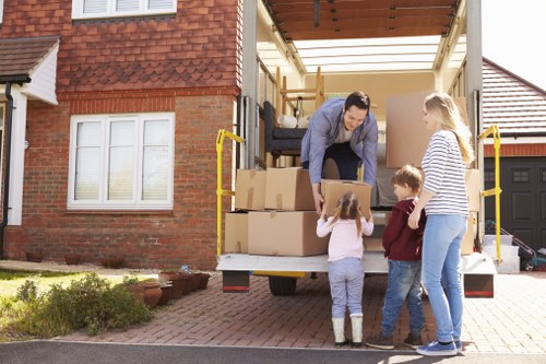 Professional movers planning a residential move in Elephant and Castle