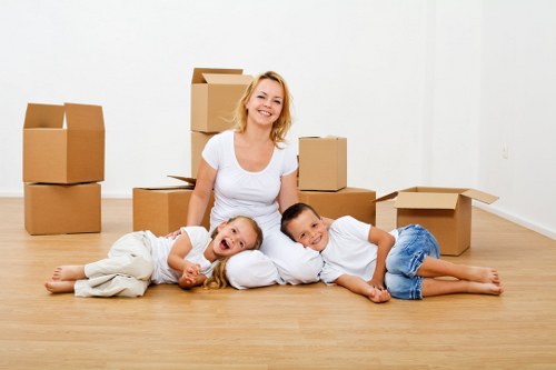 Local movers planning access and parking for an apartment move